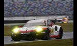 Porsche 911 RSR and 911 GT3 R at 2017 IMSA Daytona 24 Hours